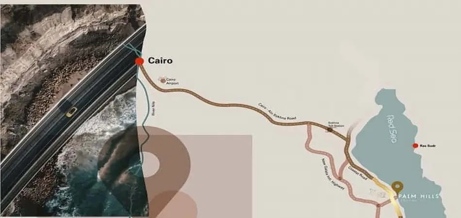 قرية بالم هيلز العين السخنة تفاصيل واسعار Palm Hills Sokhna 1 موقع بالم هيلز العين السخنة