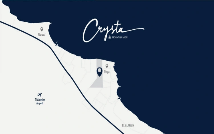 خريطة قرية كريستا سيدي عبد الرحمن