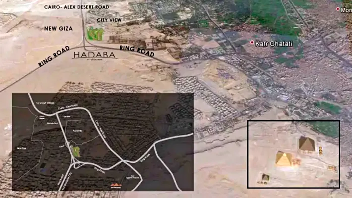 كمبوند هضبة اكتوبر موقع كمبوند الهضبة 6 أكتوبر