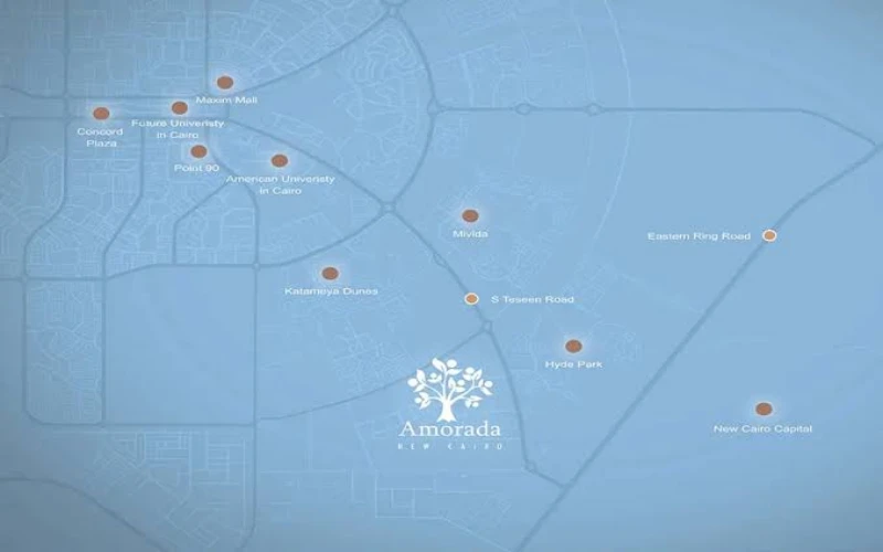 Amorada New Cairo كمبوند امورادا التجمع الخامس