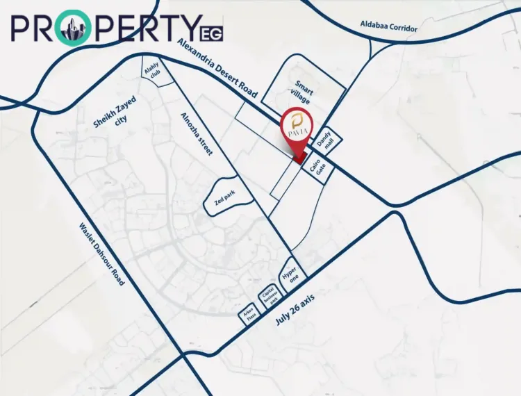 موقع كمبوند بافيا موقع كمبوند بافيا