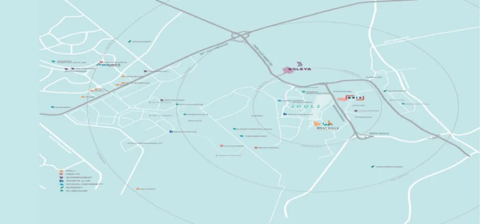 موقع كمبوند جولز زايد خريطة joulz october