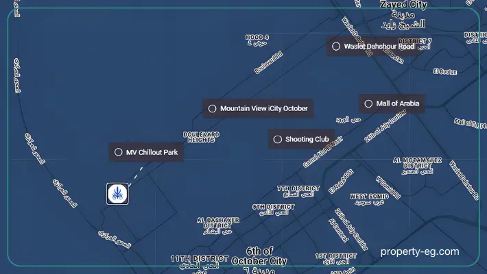 كمبوند كينجز واي 6 أكتوبر | تفاصيل المشروع وأنظمة السداد 2025 1 موقع كمبوند كينجز واي ماونتن فيو 6 أكتوبر