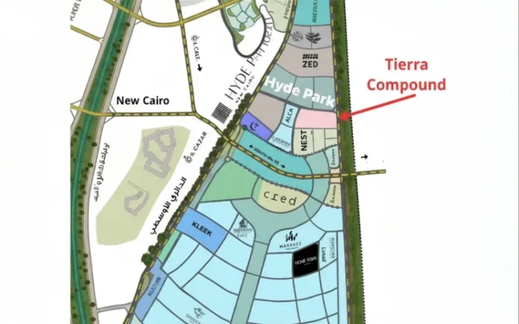 كمبوند تييرا القاهرة الجديدة تييرا التجمع السادس