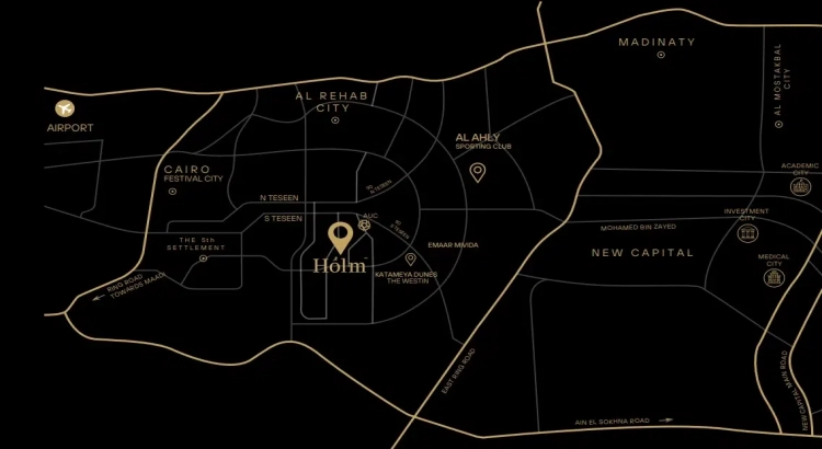 كمبوند هولم ريزيدنس القاهرة الجديدة