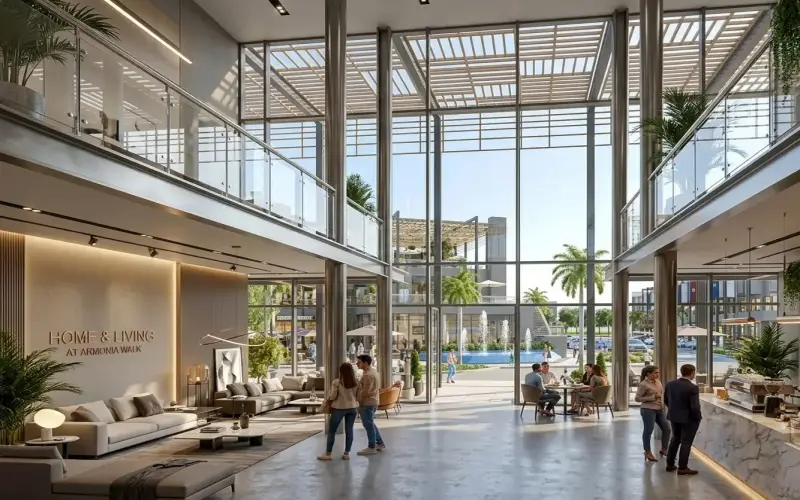 مول ارمونيا ووك العاصمة الإدارية وحدتك بالتقسيط 10 سنوات 3 Armonia Walk New Capital
