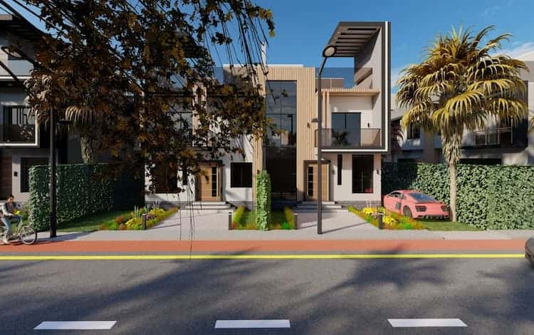 كمبوند مونتانيا الشيخ زايد Montania New Zayed احجز بمقدم 20% 1 تصميمات عصرية فريدة من نوعها