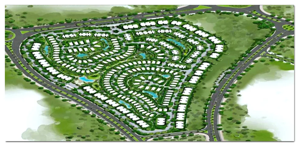 تقسيمات المساحة الإجمالية في كمبوند ايفوري الشيخ زايد تصميمات وحدات كمبوند ايفوري الشيخ زايد