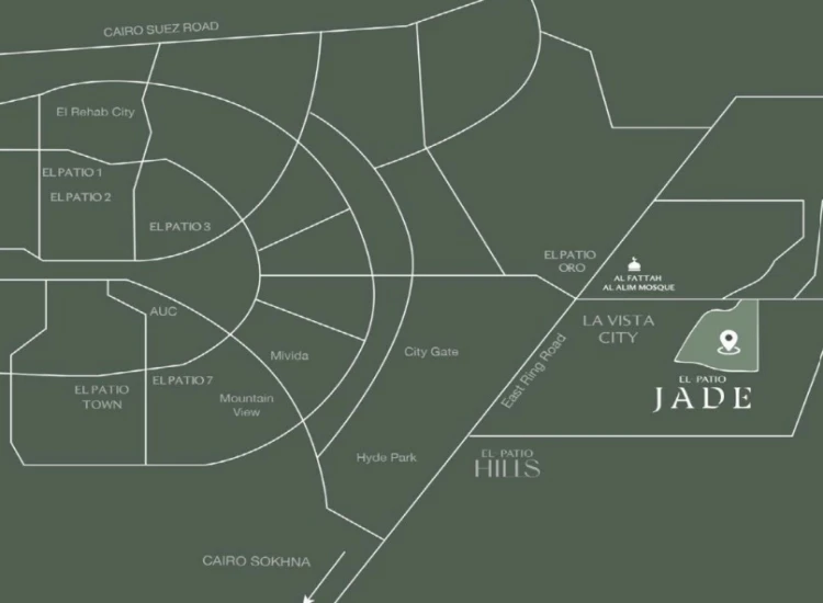 موقع الباتيو جادي كمبوند الباتيو جادي