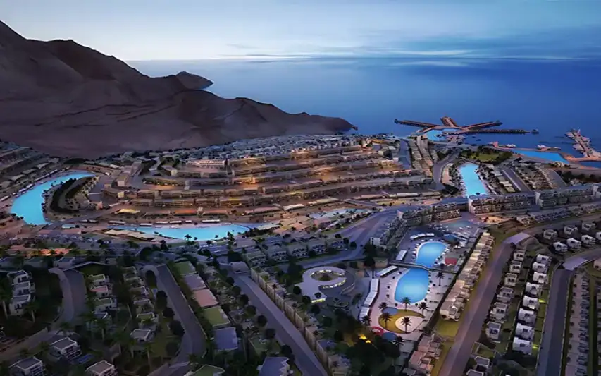 ابراج المونت جلالة العين السخنة IL Monte Galala Towers 3 مشروع مارينا تاورز المونت جلالة