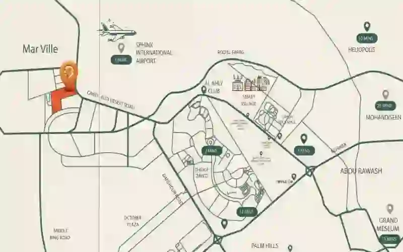 مار ريزيدنس زايد الجديدة Mar Residence New Zayed بمقدم 5% 1 مار ريزيدنس الشيخ زايد