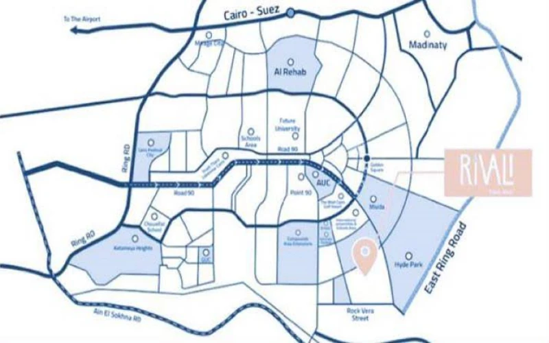 location Rivali location Rivali New Cairo