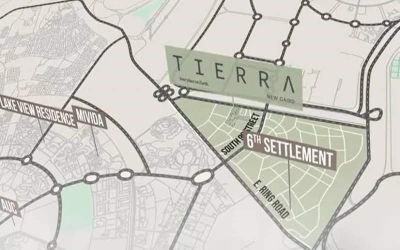 Tierra New Cairo Compound location Compound Tierra SED New Cairo