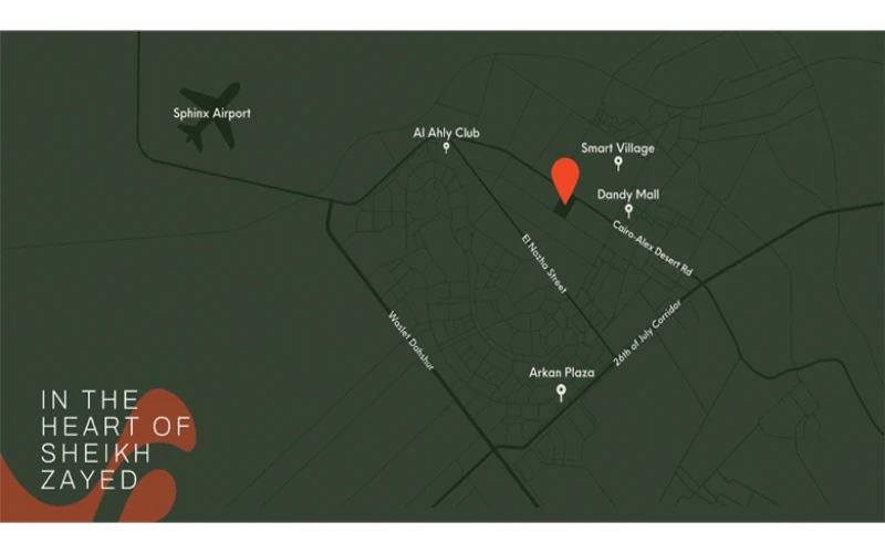 Valea Compound Location Valea Sheikh Zayed Location