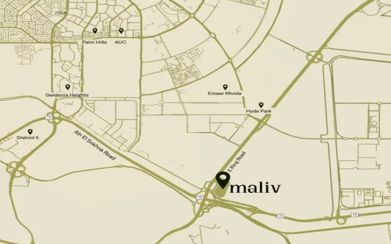 Compound Maliv Maliv Compound New Cairo Location
