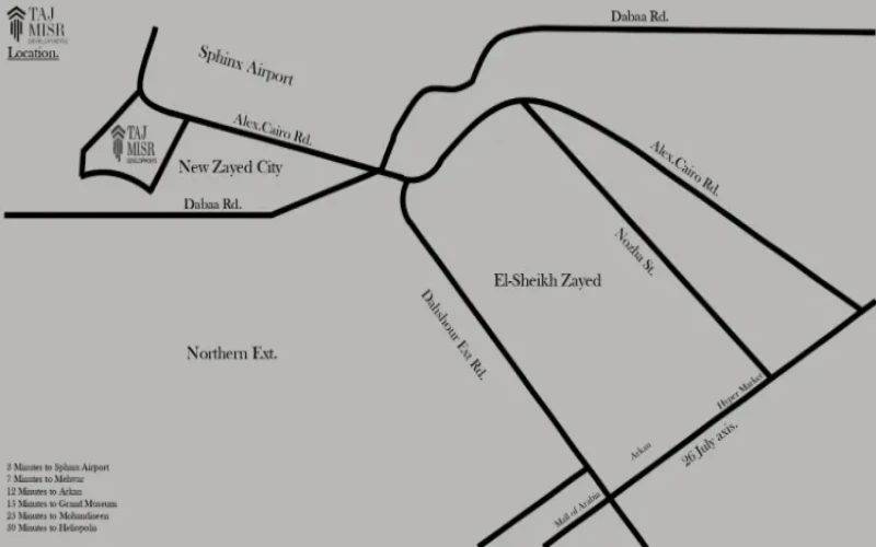 Dejoya Residence by Taj Misr Dejoya New Zayed Compound Location