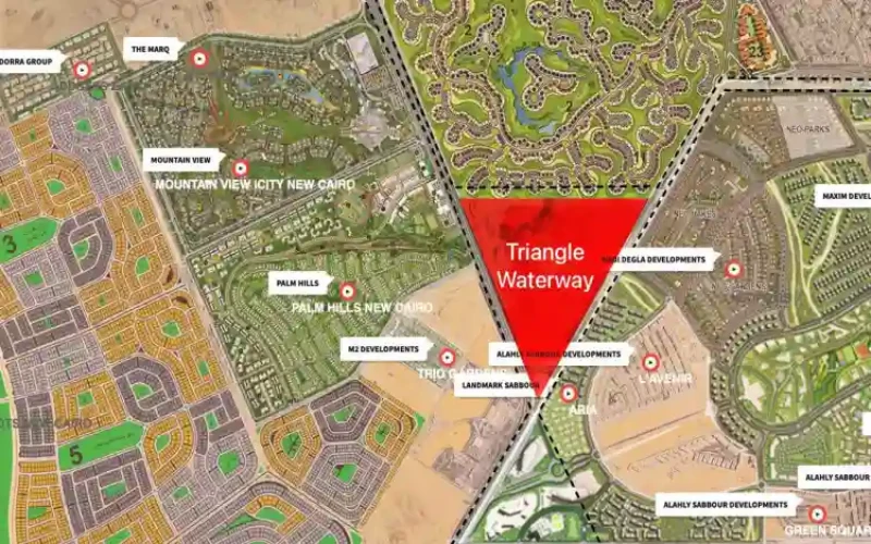 Compound Triangle New Cairo Triangle New Cairo location