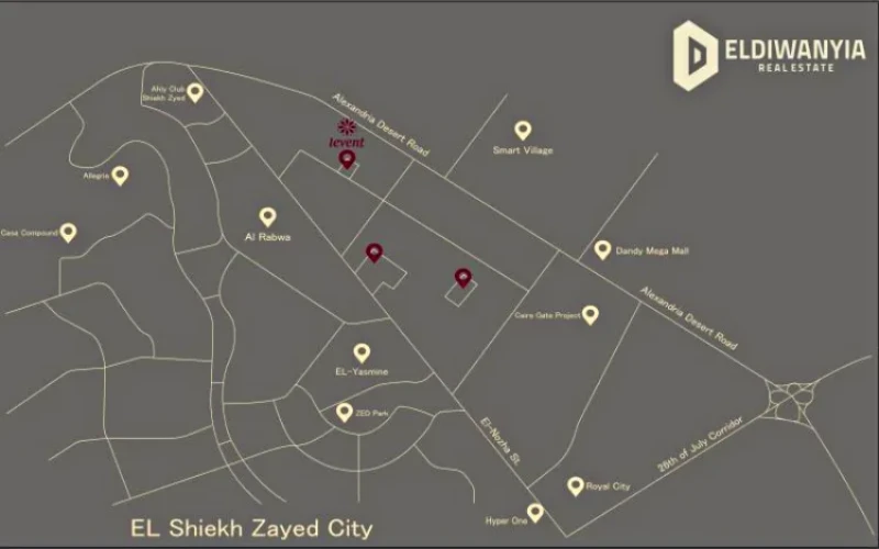 Location Levent Zayed Levent compound Location