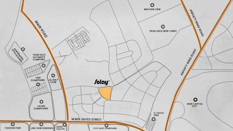 Compound Solay Location Solay New Cairo Location