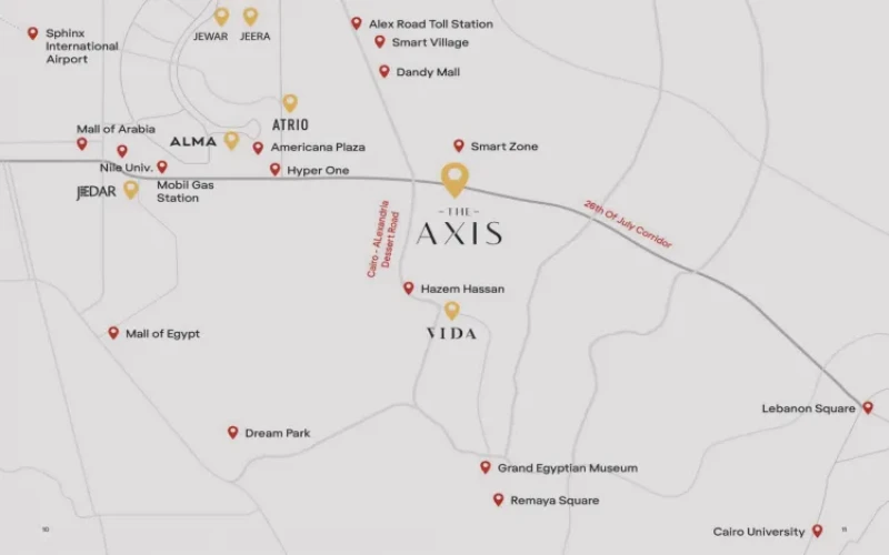 Location The Axis Compound Location The Axis 6 October