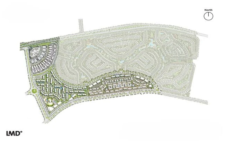 There New Cairo master plan There Compound by Landmark master plan