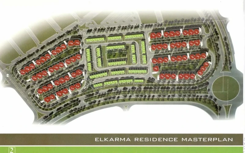 El Karma Residence master plan Compound Al Karma Zayed