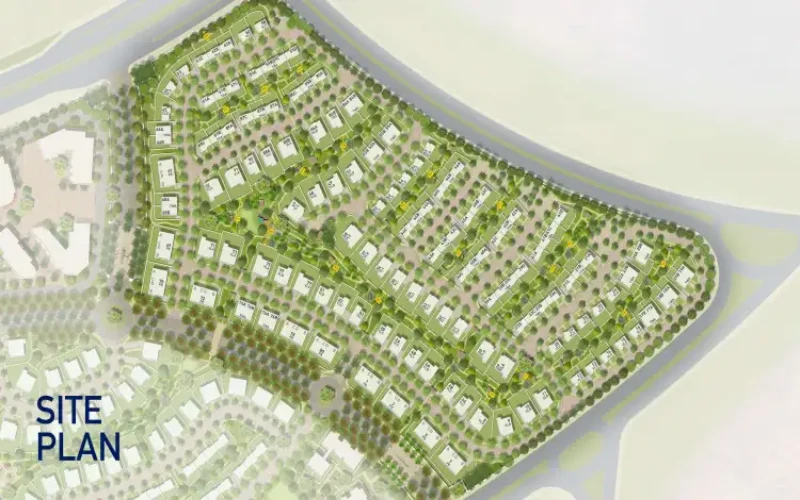 Compound Crescent Walk New Cairo master plan Crescent Walk Compound