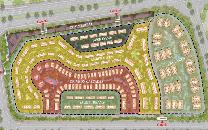 Diplo East New Capital Compound Diplo East New Capital master plan