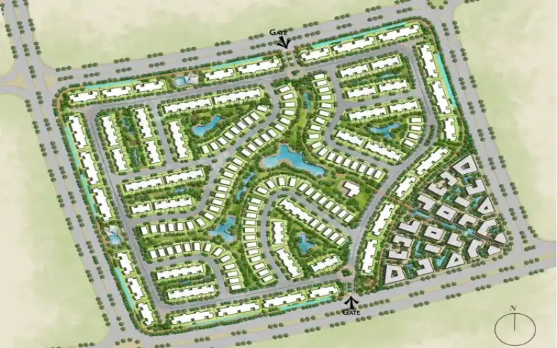 Boutique Saada New Cairo master plan Saada Boutique Compound master plan