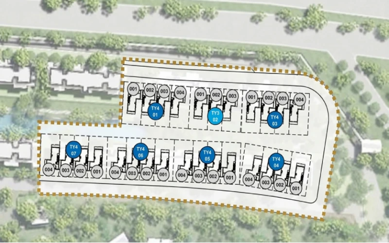 ذا يارد فيلاز التجمع الخامس The Yard Villas New Cairo ماستر بلان ذا يارد فيلاز التجمع الخامس