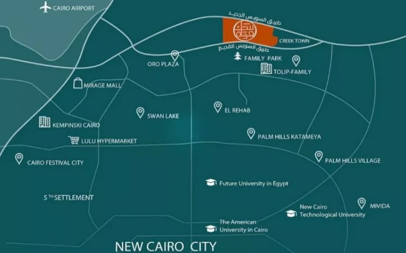 Saada New Cairo Location Saada Compound Location