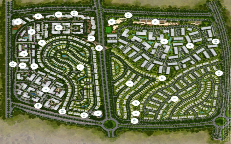 Lazzuro Compound Il Bosco City master plan Lazzuro Compound