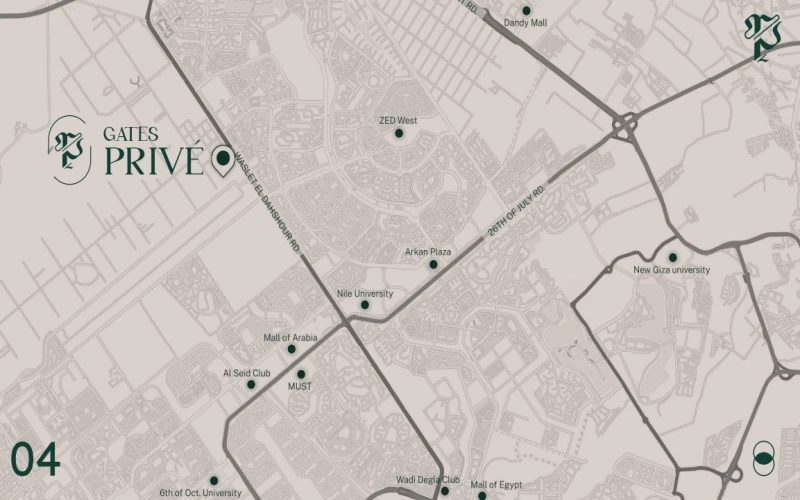 Prive Zayed by Gates Location Prive Sheikh Zayed Compound Location