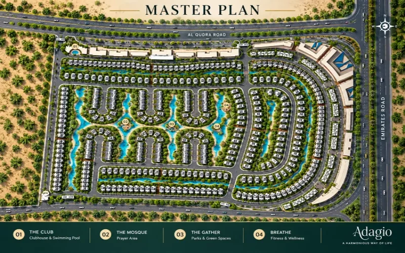 Adagio Compound master plan master plan Adagio Compound Fifth Settlement