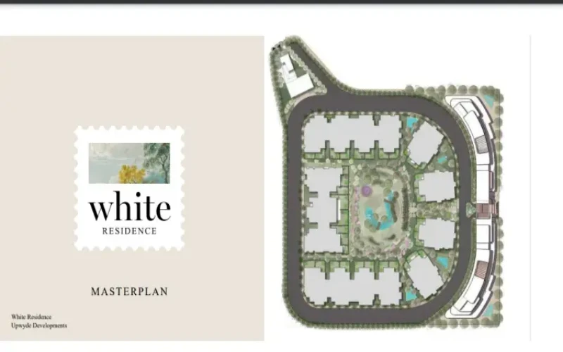 Compound White Residence master plan White Residence Fifth Settlement