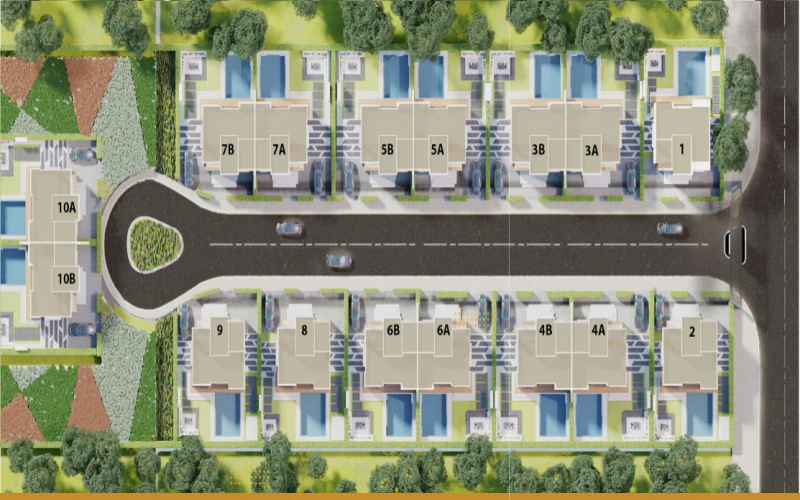 Solimar New Zayed Compound master plan Solimar Compound